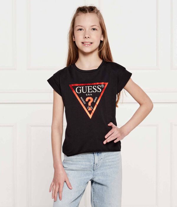 

Футболки Regular fit Guess, черный