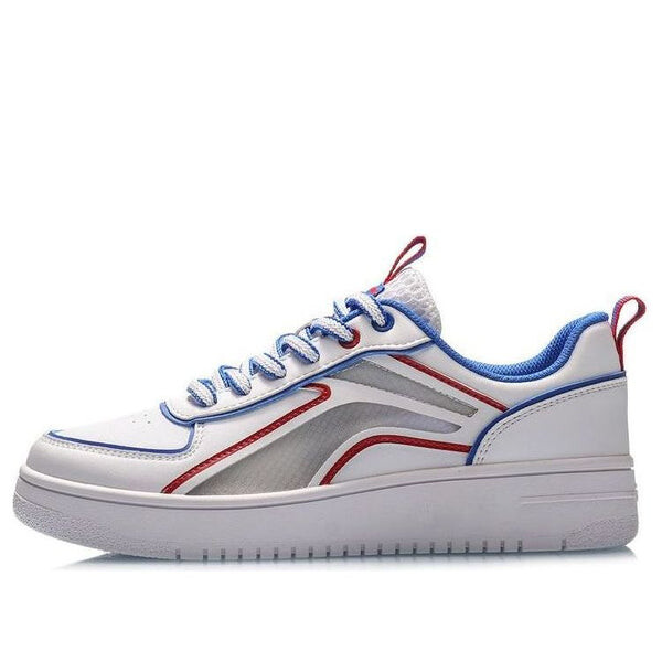 Кроссовки (WMNS) Li-Ning Classic Leisure Low 'White Red Blue', белый