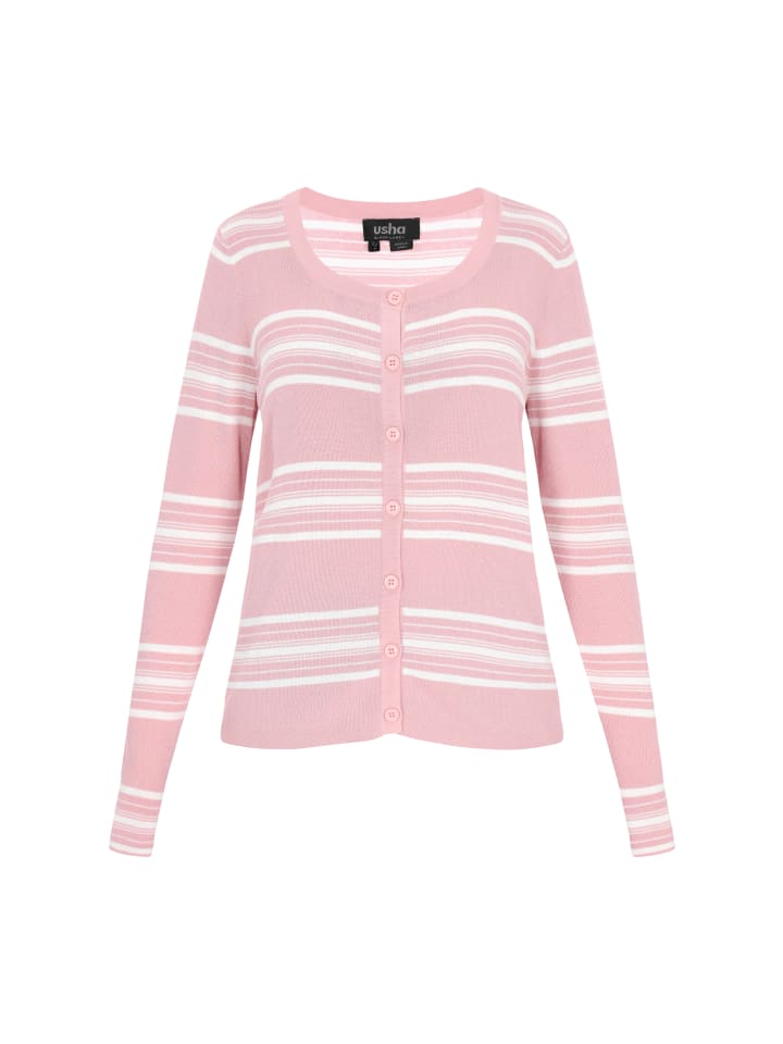 

Usha BLACK LABEL Женский кардиган светло-розового цвета (слоновая кость)