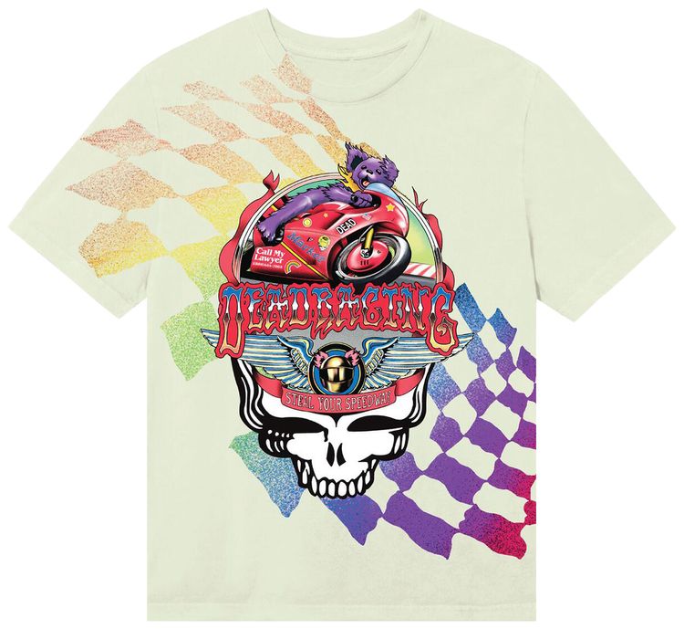 

Футболка Market x GD Stealie Moto Bear, коричневый