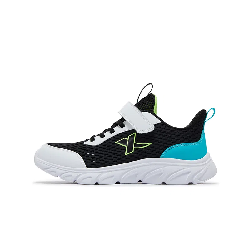 Кроссовки для бега детские Xtep Black White Turquoise