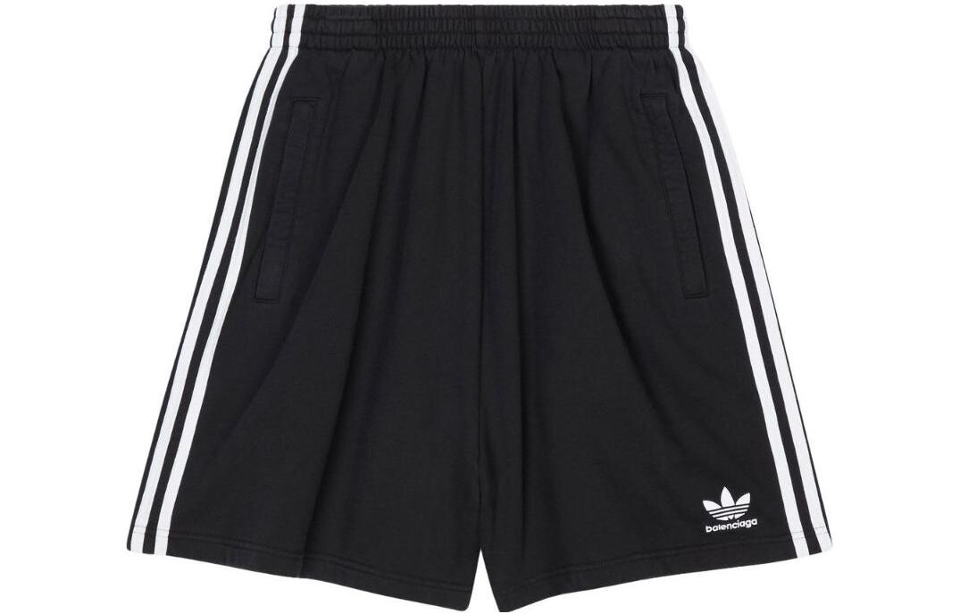 

Шорты мужские Balenciaga x Adidas Unisex, черный / белый