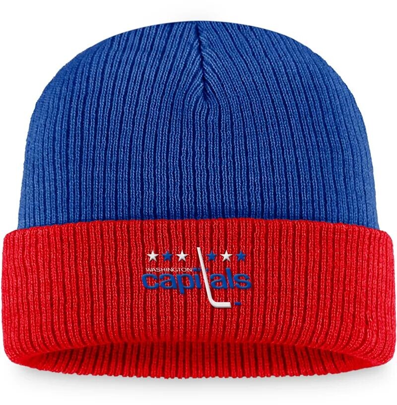 

Винтажная синяя шапка с манжетами NHL Washington Capitals