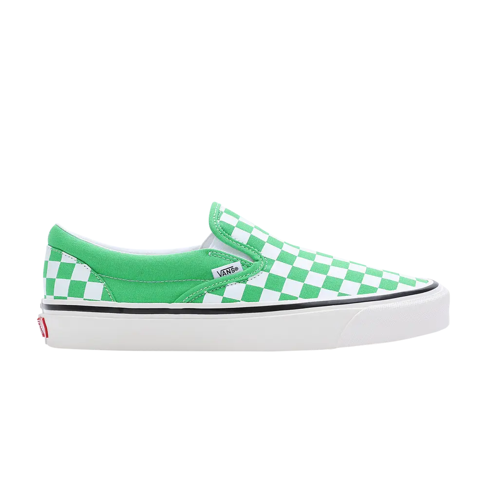 Классические слипоны 98 DX Vans, зеленый