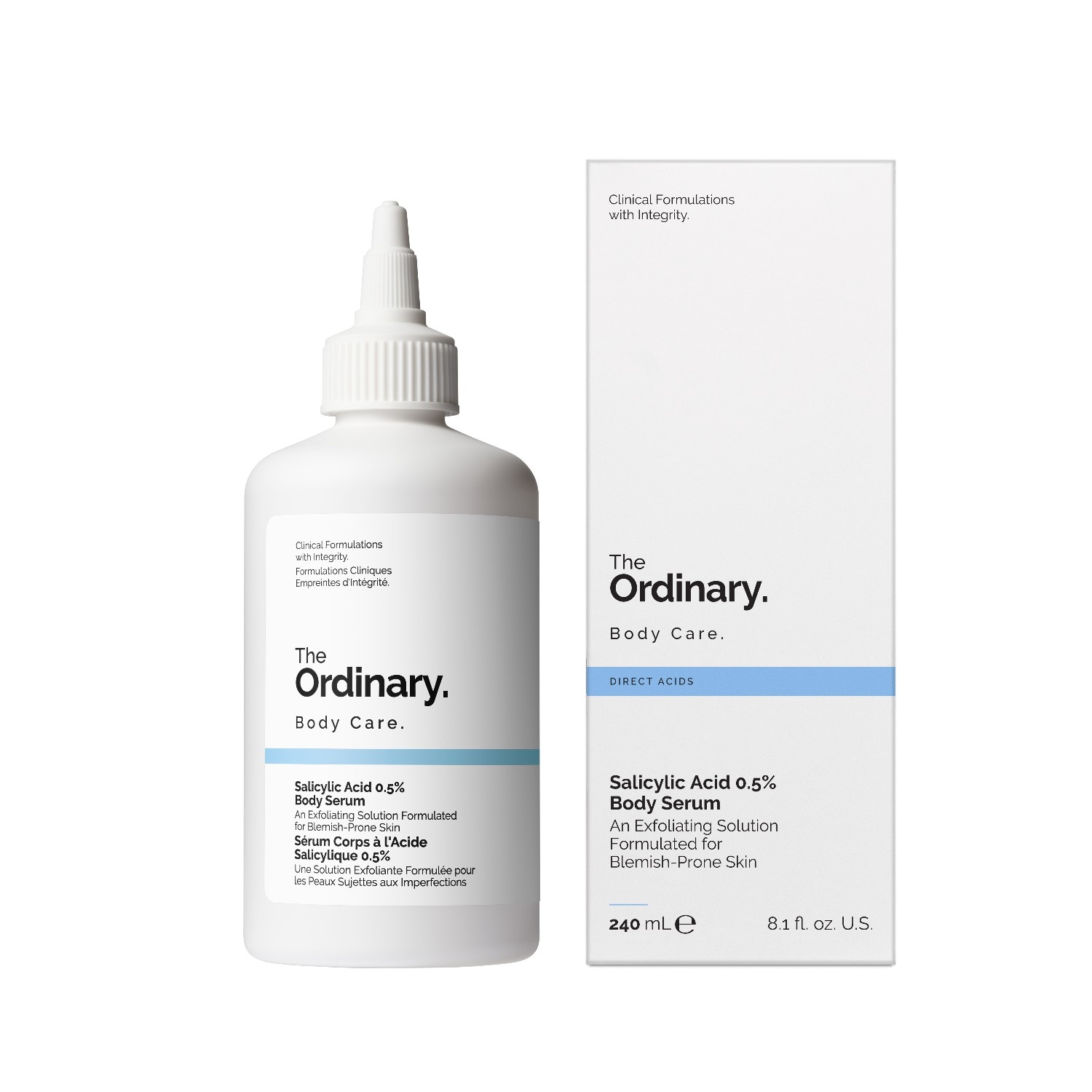 

Скраб для тела direct acids body care. salicylic acid 0,5% The Ordinary, объем 240 мл