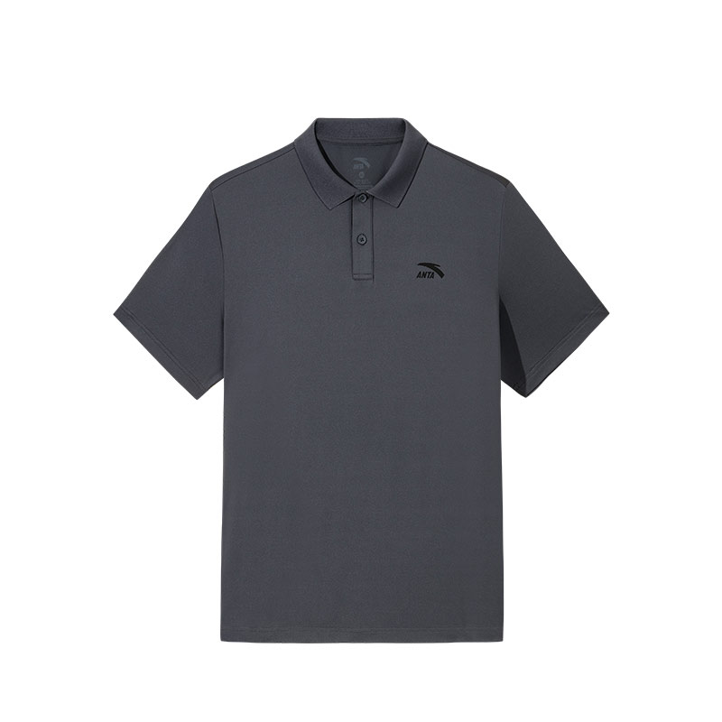 

Футболка-поло Life Collection мужская серая ANTA, серый