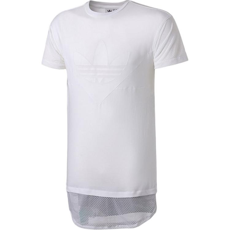 

Adidas Originals Платье с короткими рукавами женское белое
