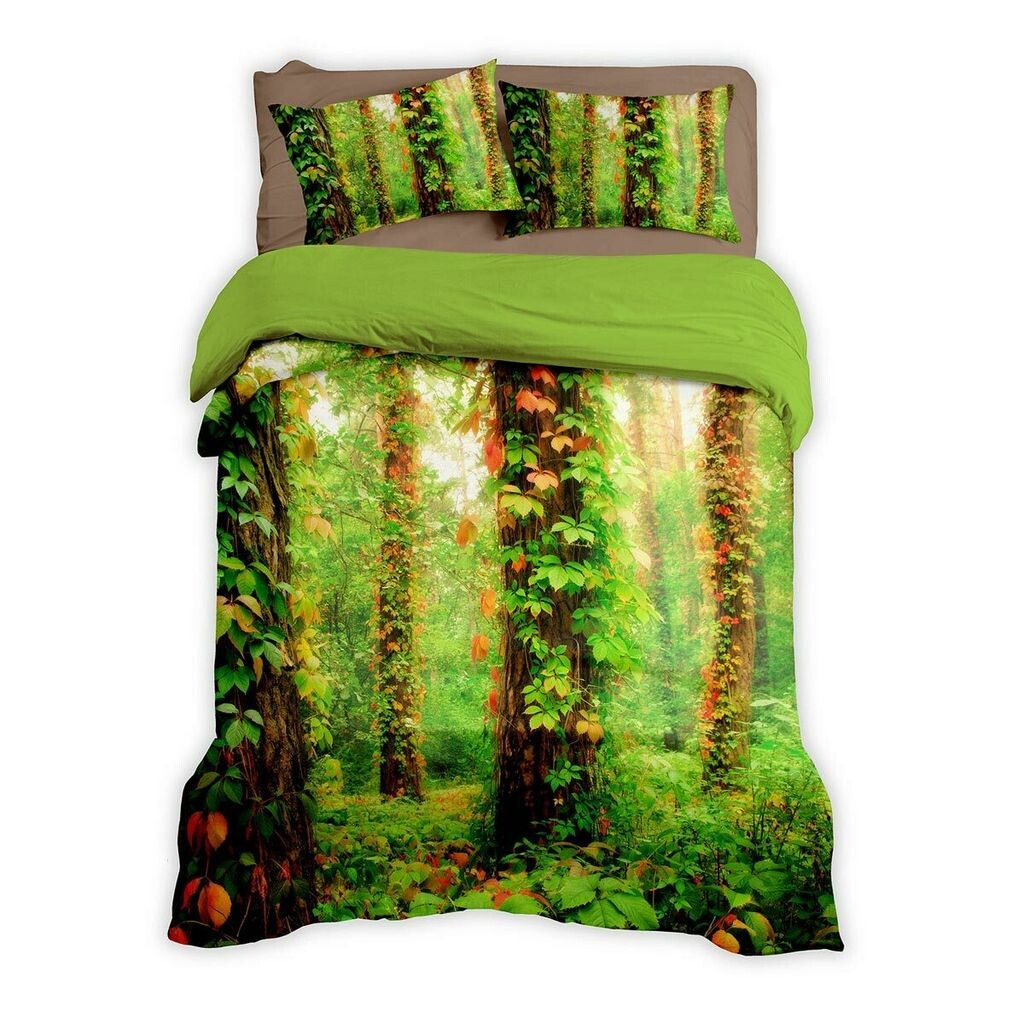 

Постельное белье Dream Sleep Лесная поляна 135х200 см + 80х80 см Traumschlaf