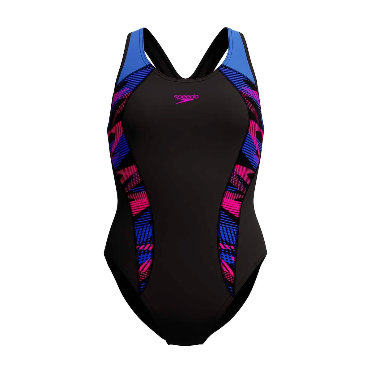 

Женский купальник Speedo Laneback Placement, фиолетовый