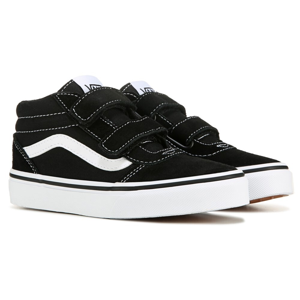 

Детские высокие кроссовки Ward Mid V Little Kid Vans, черный