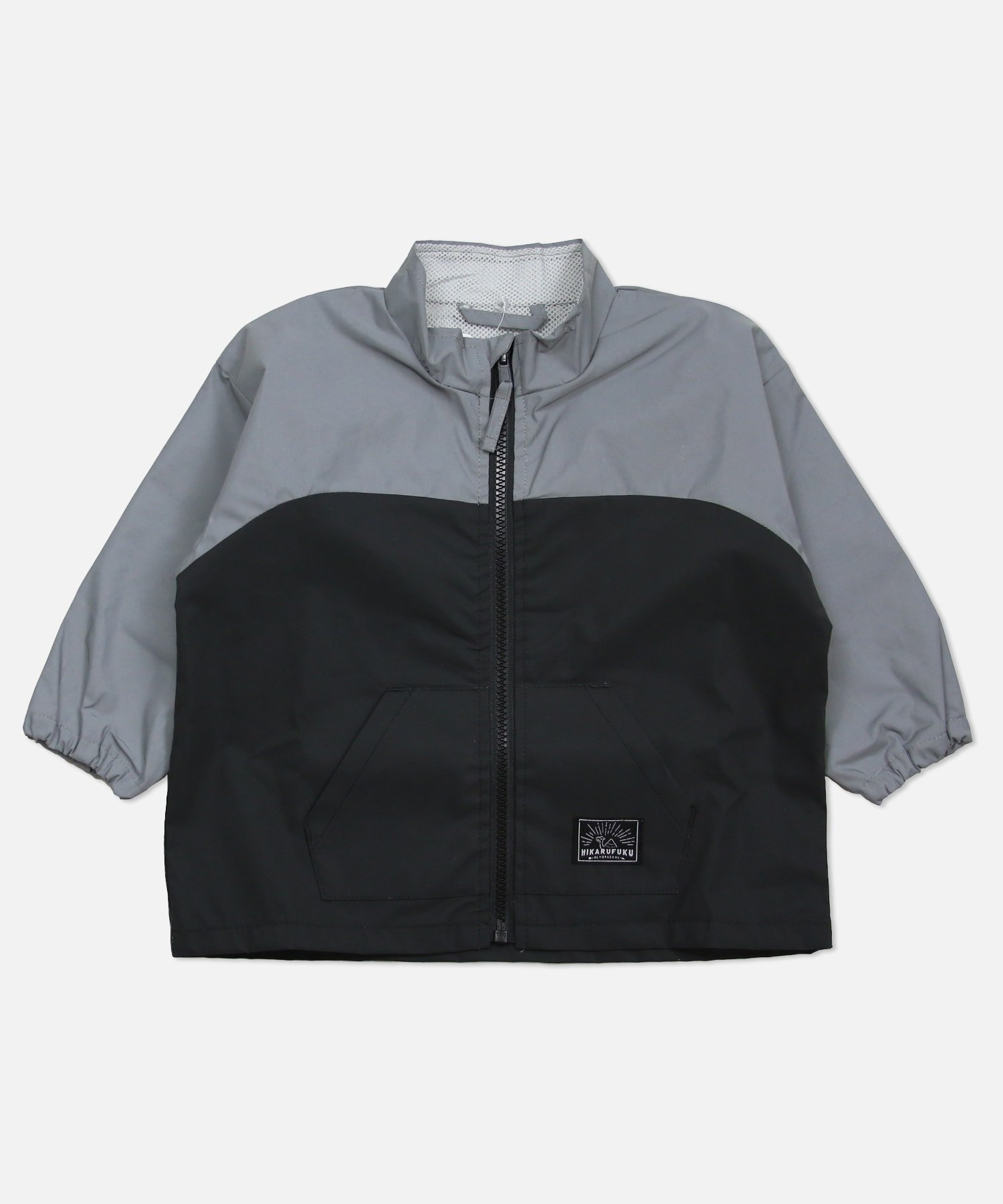 Блестящая одежда (ветровка) Chil2, Gray x Black