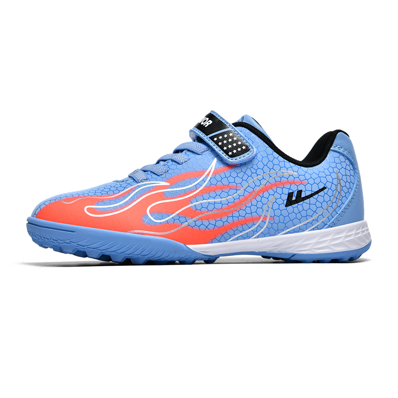 

Низкие футбольные бутсы Warrior Anti Slip, износостойкие, детские, черный/белый