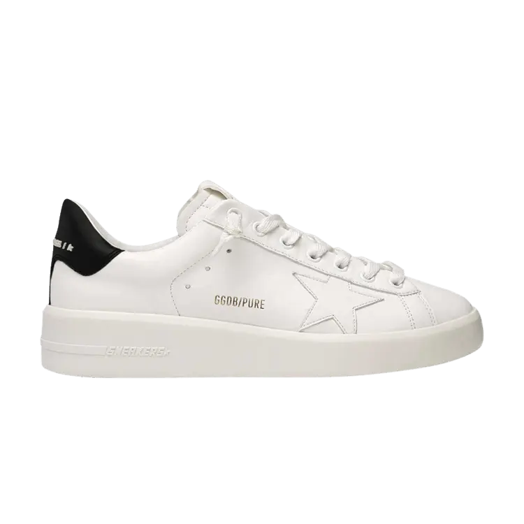 Кроссовки Golden Goose Wmns Purestar White Black, белый