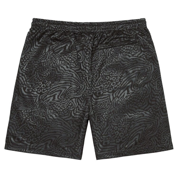 Шорты Supreme x Umbro Jacquard Animal Print Soccer Short, черный — фото 2