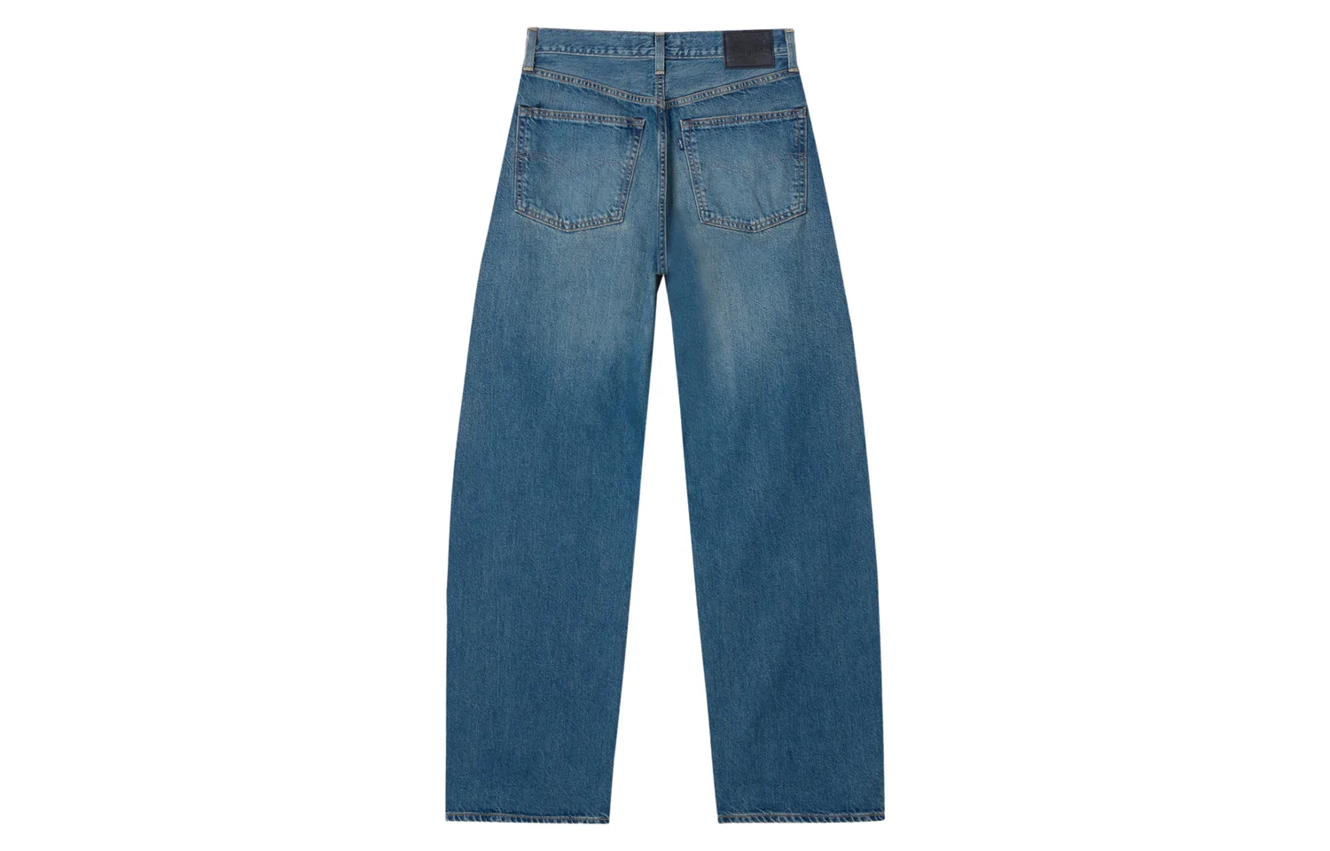 Джинсы drop barrel с пятью карманами Levis, синий — фото 3