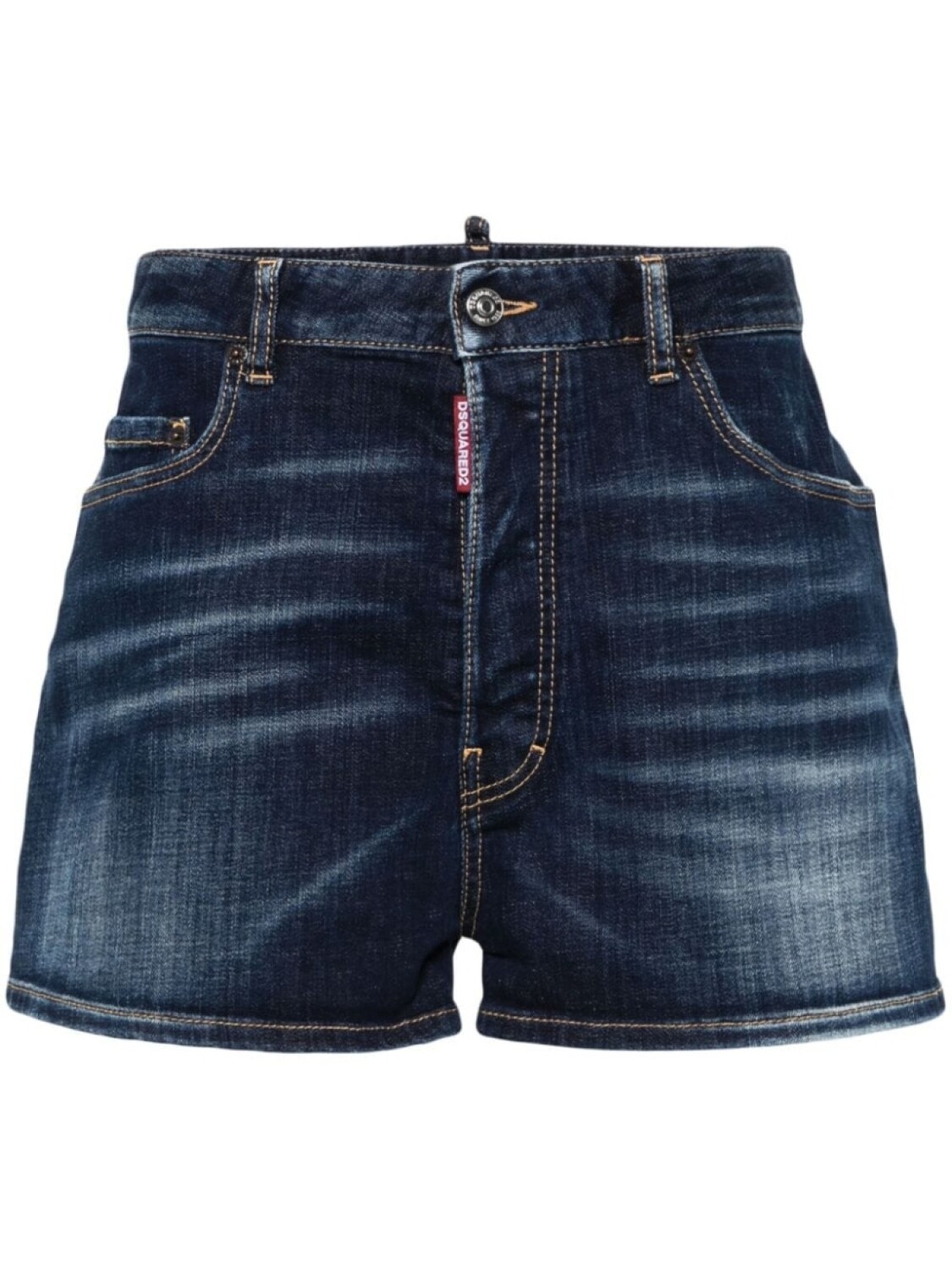 

Dsquared2 джинсовые шорты Baggy Superstar, синий