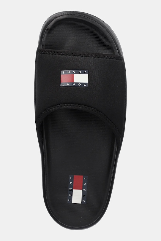 Шлепанцы COMFY POOL SLIDE Tommy Jeans, черный — фото 4