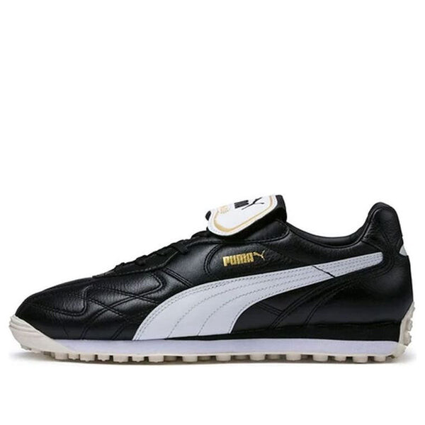 

Кроссовки king avanti premium 'black white team gold' Puma, черный