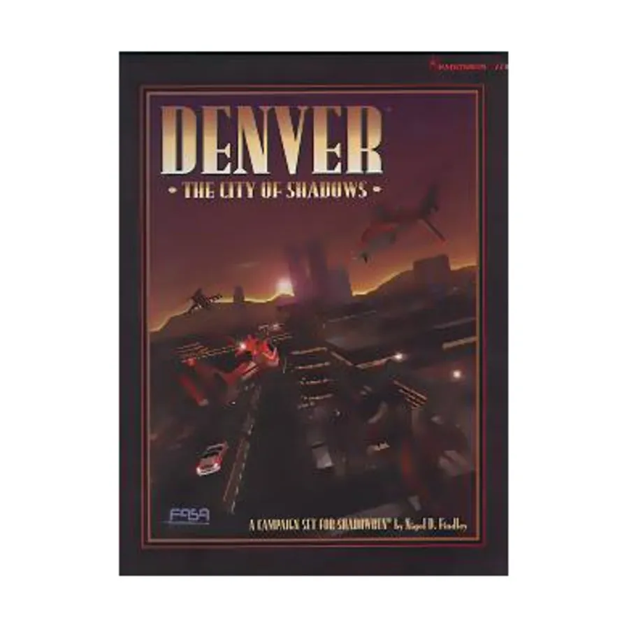 

Бокс-сет Denver - City of Shadows, Shadowrun (2nd Edition)