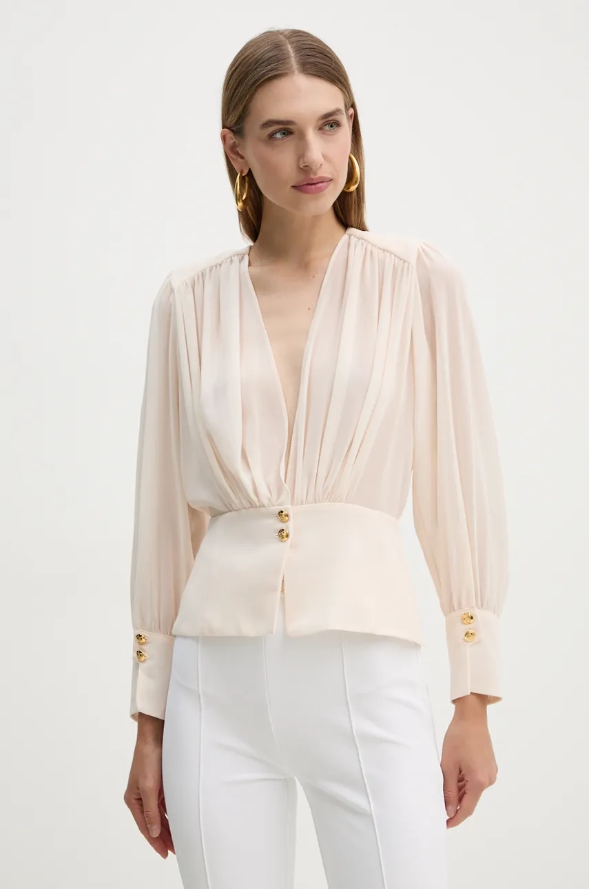 

Рубашка Elisabetta Franchi, бежевый
