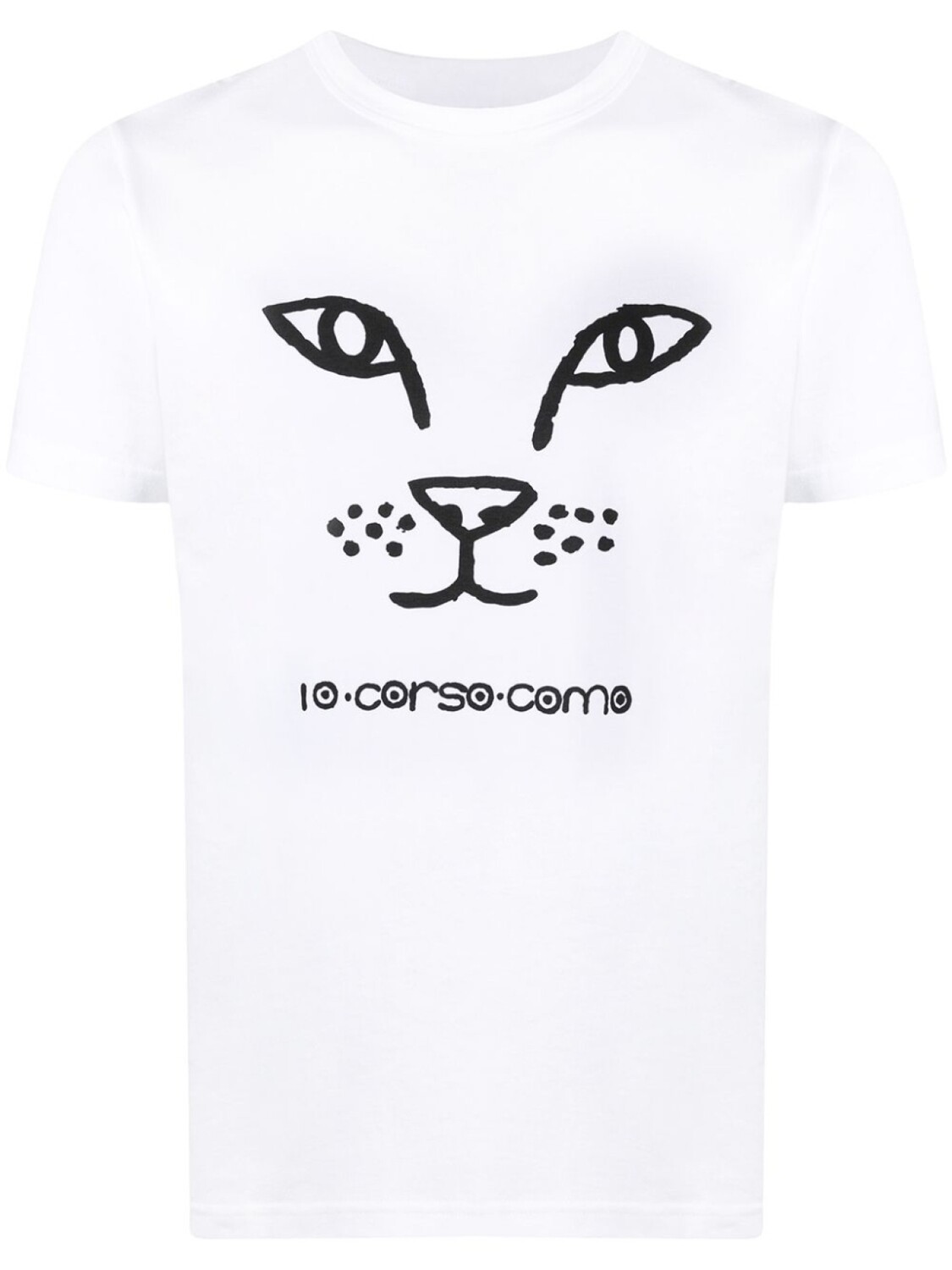 

Corso Como футболка с короткими рукавами и графичным принтом, белый