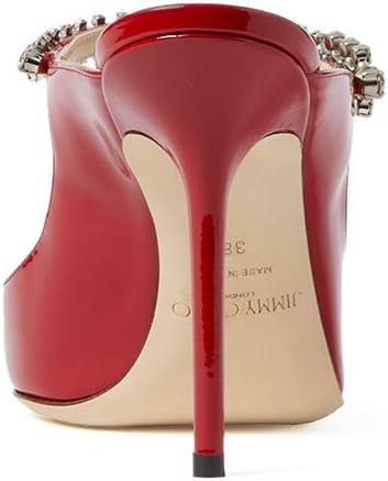 Туфли Jimmy Choo Bing 100 Patent Heel, красный — фото 3
