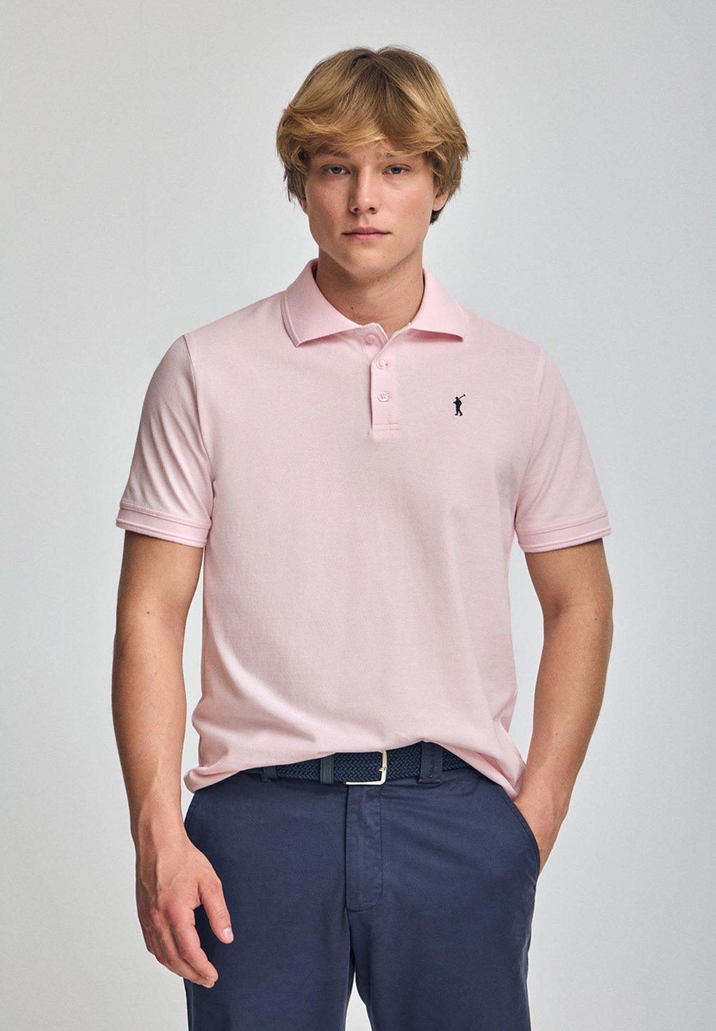 

Рубашка поло REGULAR FIT THREE BUTTONS Polo Club, розовый