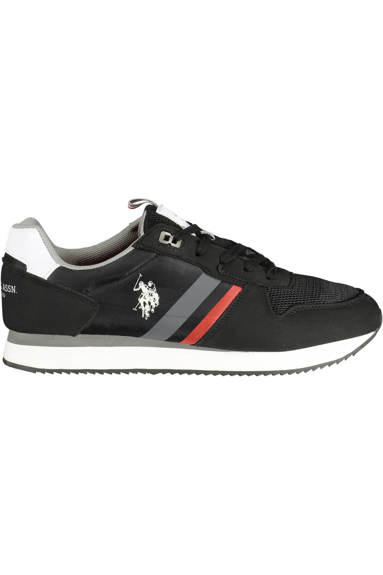 

Черные мужские кроссовки из полиэстера U.S. Polo Assn.
