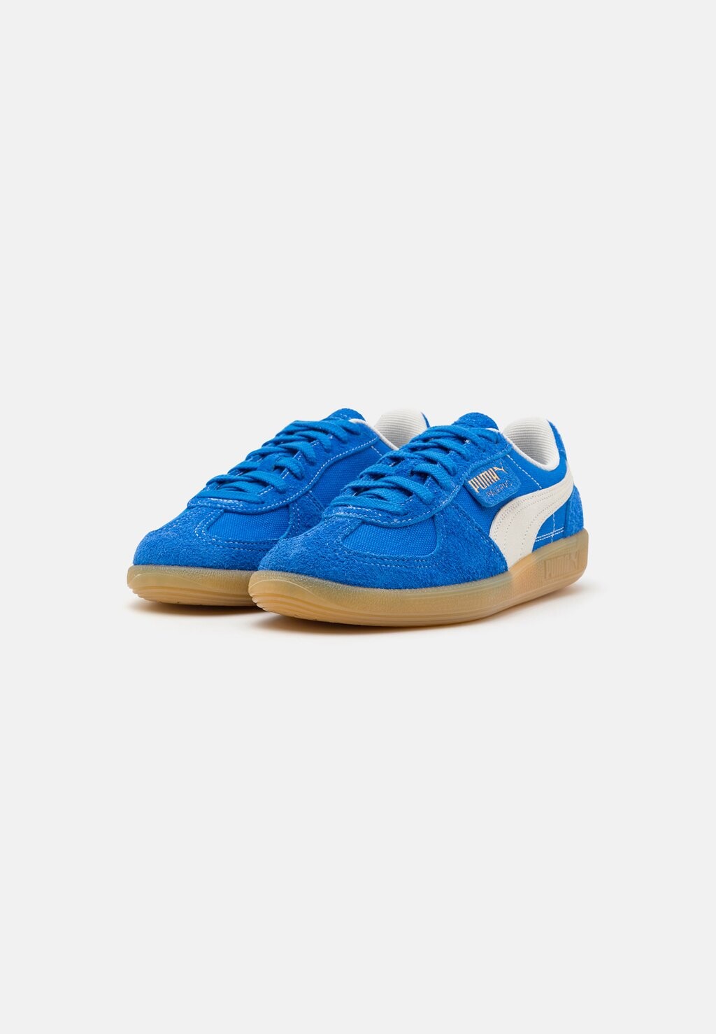 Полукеды Palermo Vintage Unisex Puma, Hyperlink синий/матовая слоновая кость — фото 3