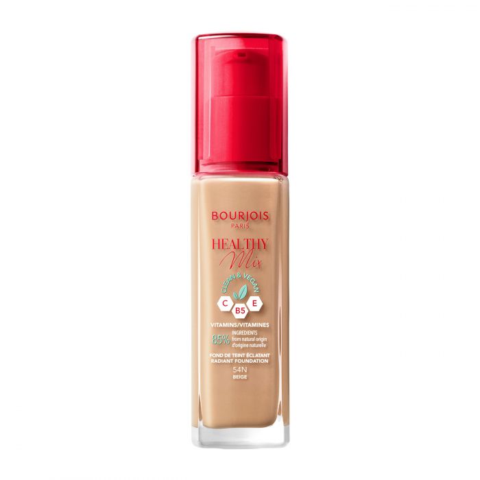 

Тональная основа Healthy Mix Clean Foundation Base de Maquillaje Bourjois, 054 Beige