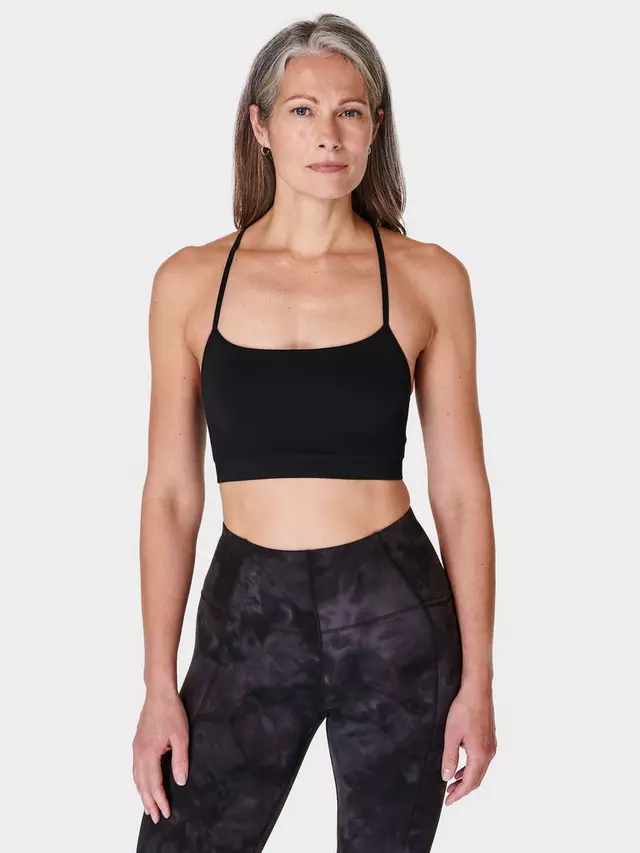 

Спортивный бюстгальтер Sweaty Betty Spirit Restored Yoga, черный