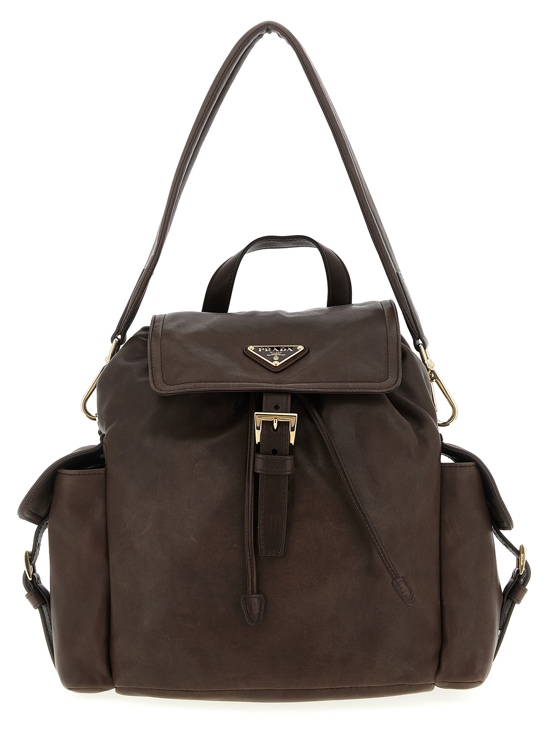 

Рюкзак среднего размера 'Prada Explore', коричневый