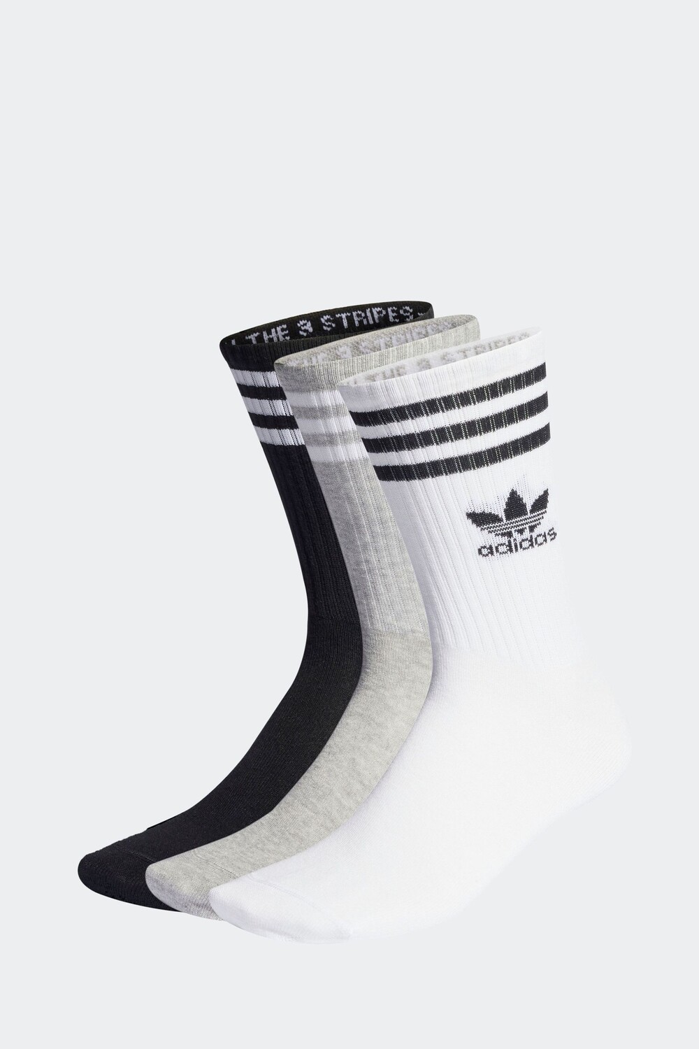 

Комплект из 3 пар носков adidas Originals Mid Cut adidas originals, черный