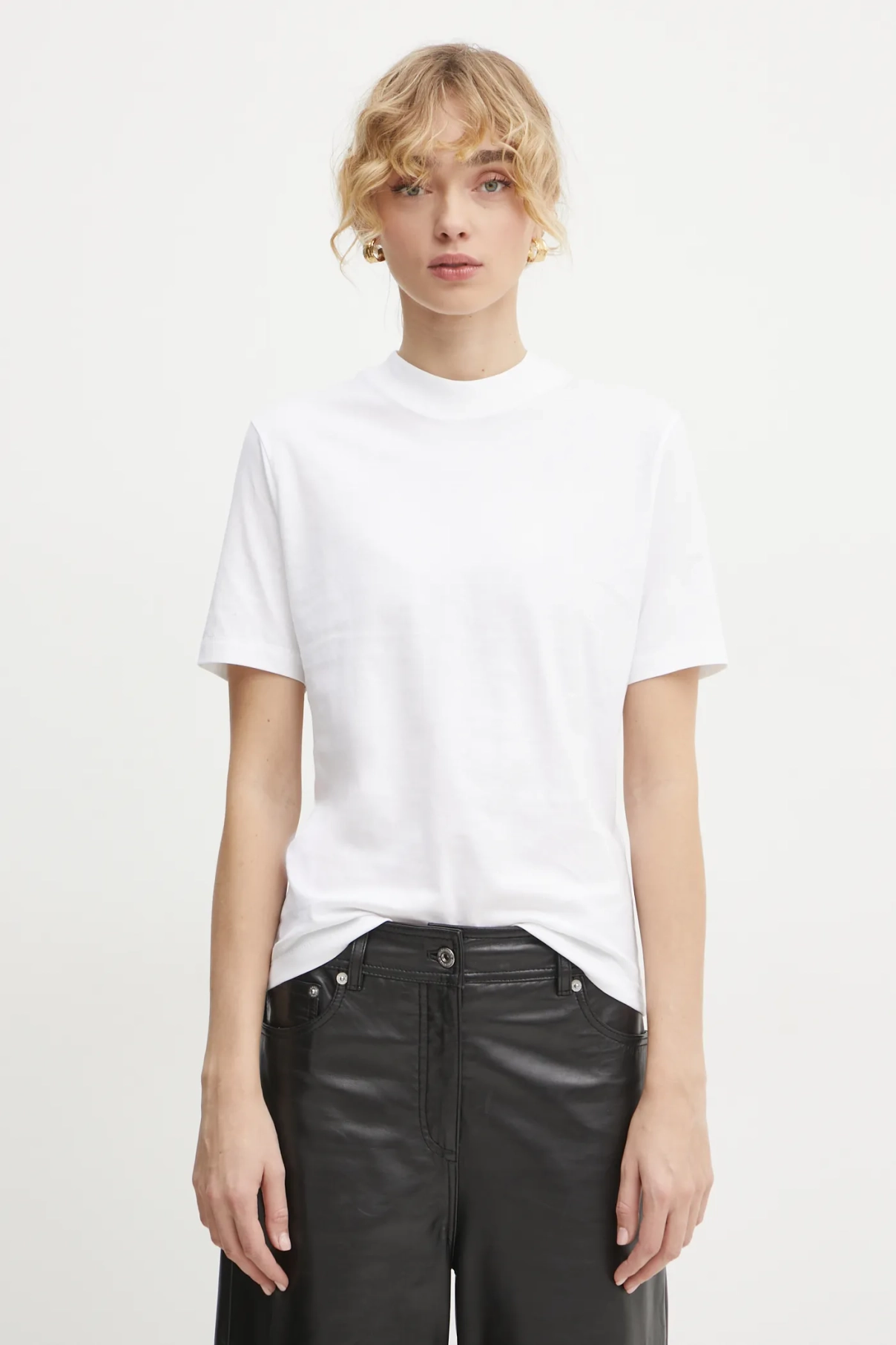 

Хлопковая футболка Filippa K, белый