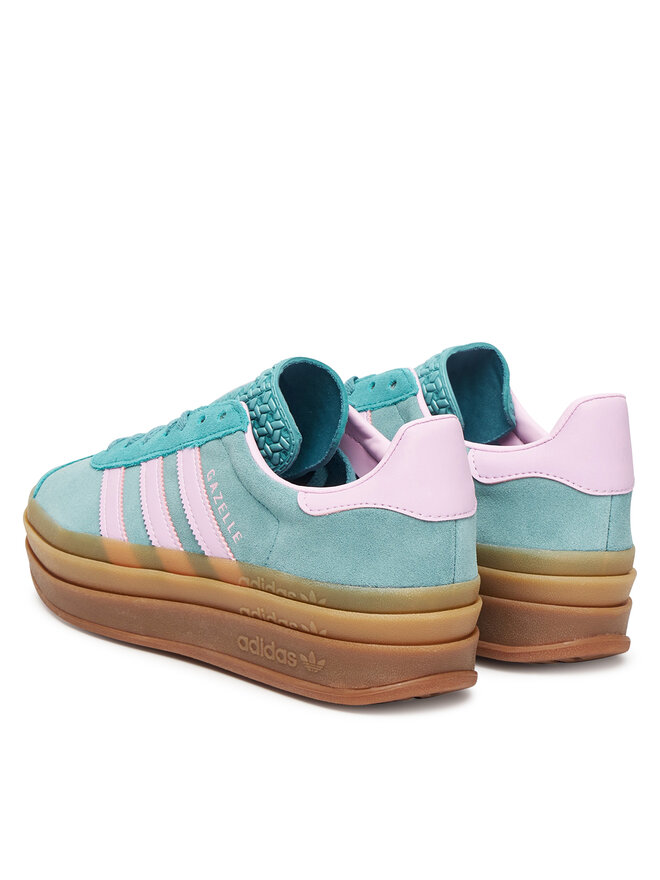 Кроссовки Gazelle Bold JS3894 Adidas, голубой — фото 3