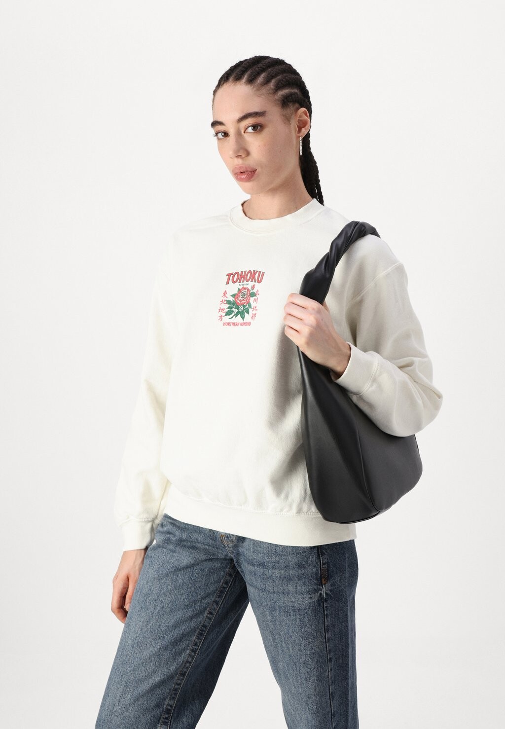 

Толстовка TOHOKU ROSE BDG Urban Outfitters, кремовый