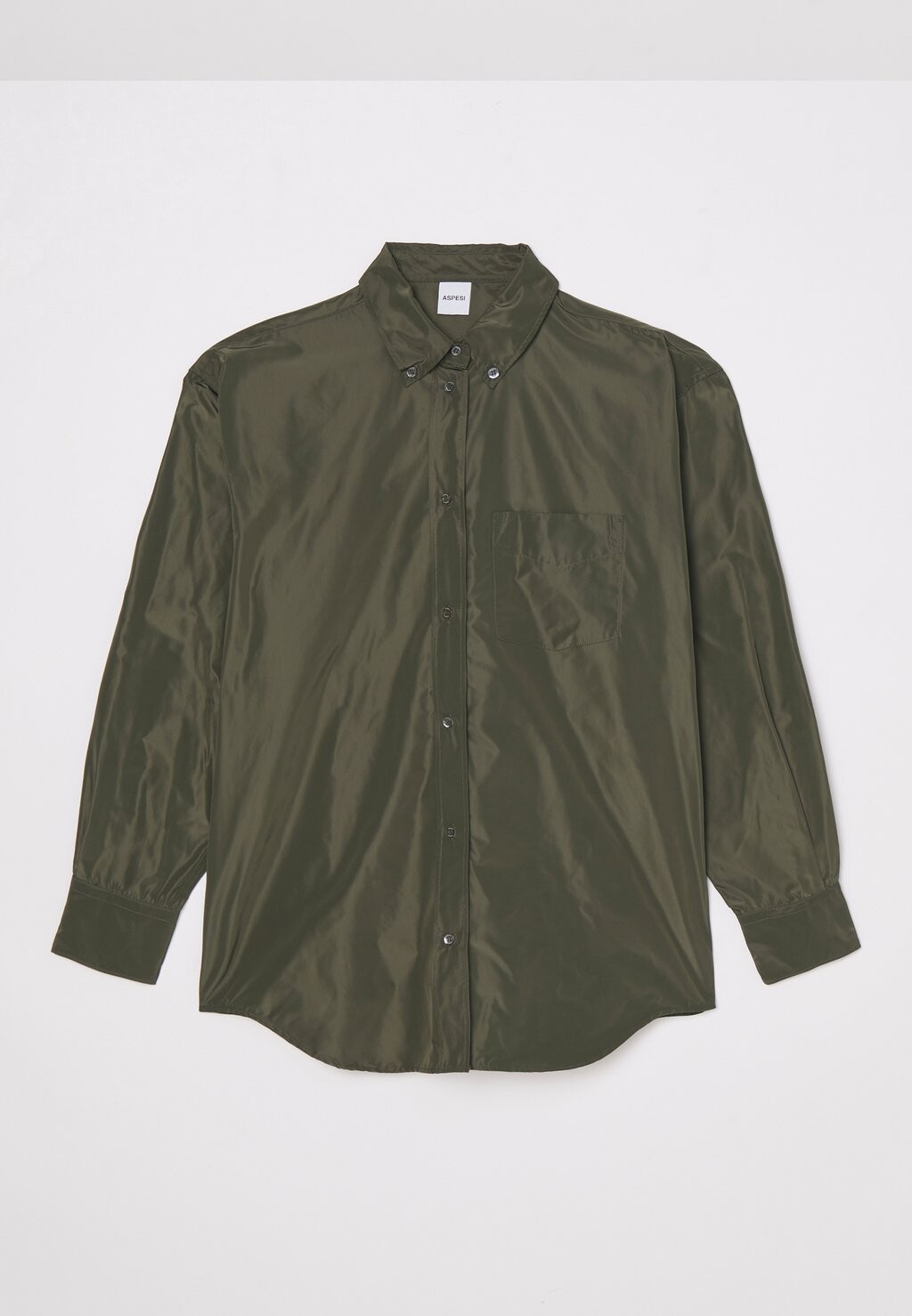 

Блузка на пуговицах CAMICIA ASPESI, хаки