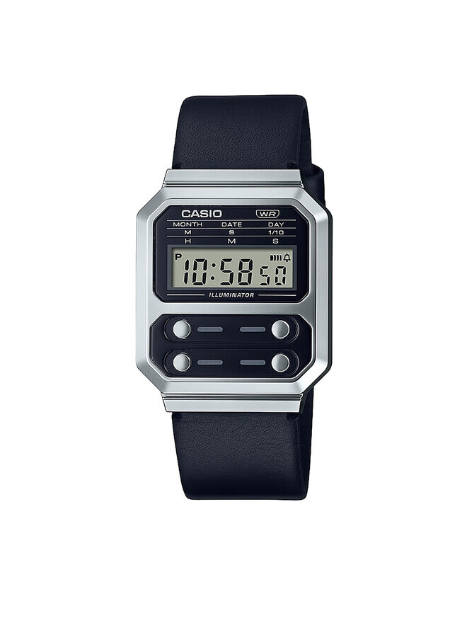 

Часы Vintage A100WEL-1AEF Casio, черный/серебряный