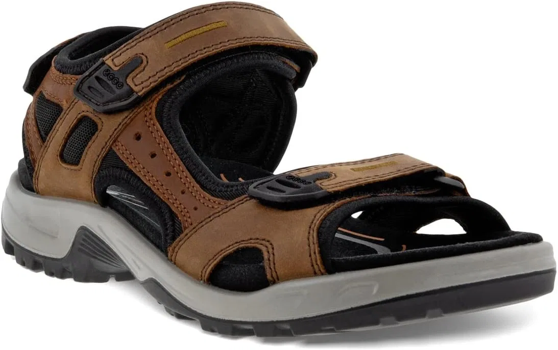 Мужские спортивные и уличные сандалии ECCO Offroad, Espresso Cocoa Brown Black