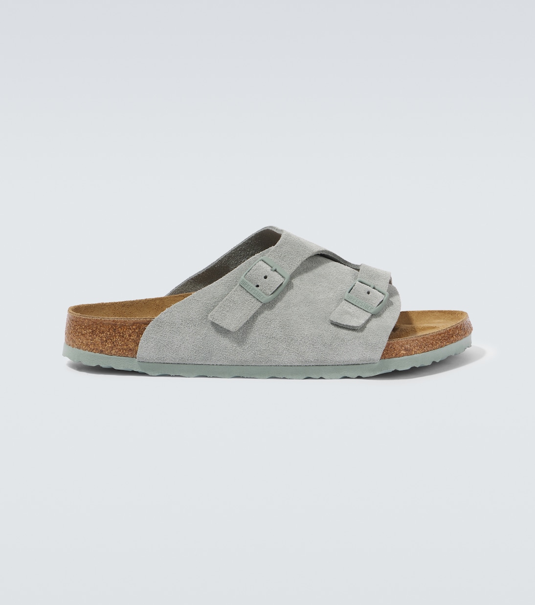 

Цюрихские замшевые сандалии Birkenstock, Sage