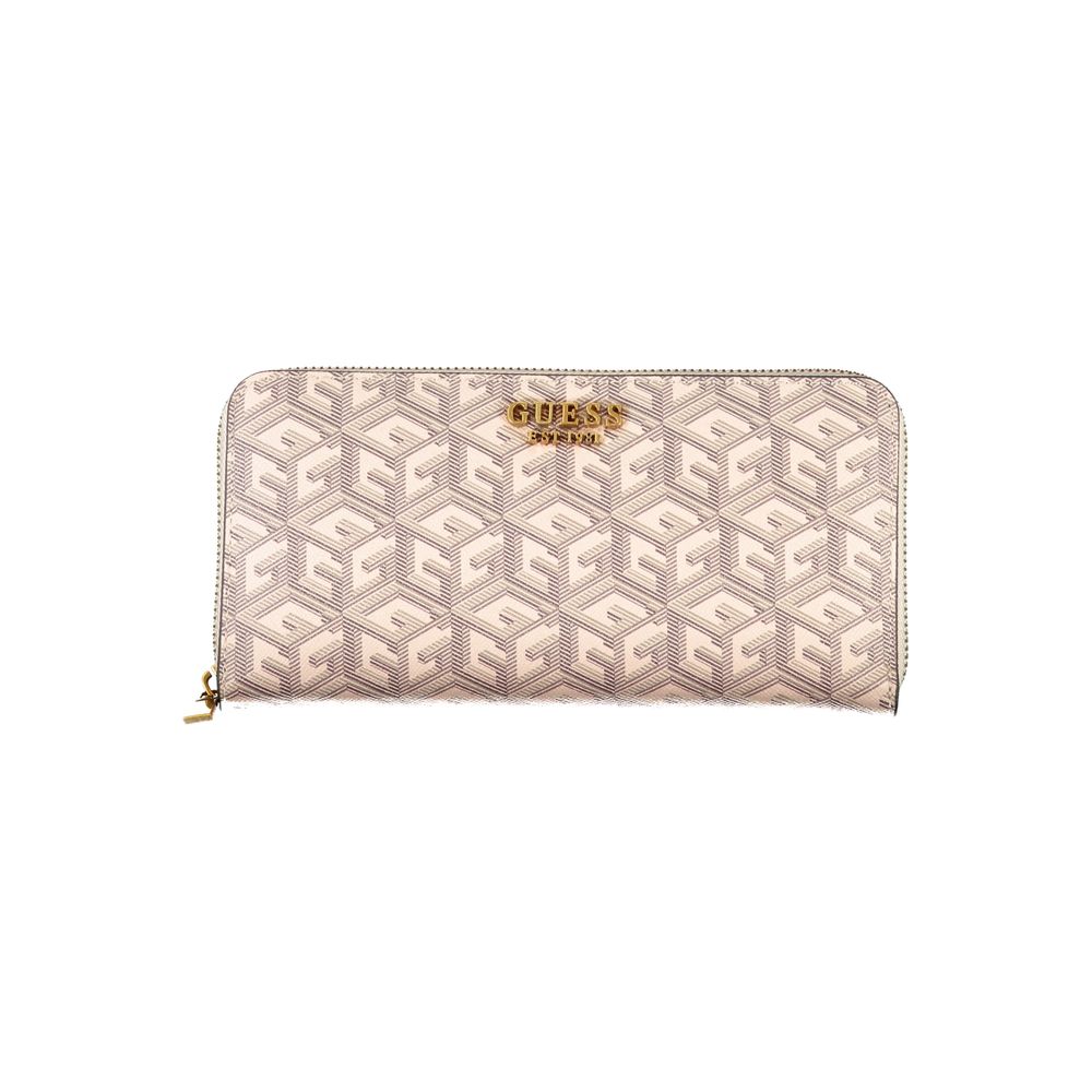 

Шикарный бежевый кошелек с несколькими отделениями Guess Shoes