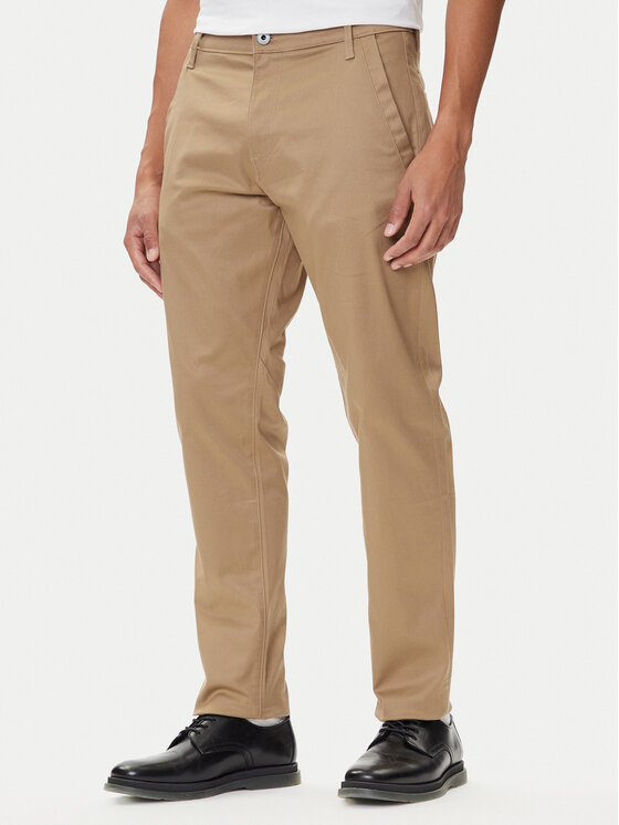 

Чиносы tapered fit Morry D26400-C105 G-Star Raw, бежевый