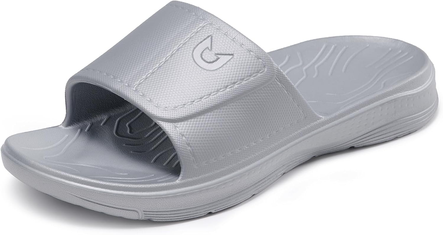 

Тапочки NORTHYARD для женщин и мужчин, нескользящие, быстро сохнущие, для душа и ванной, с мягкой стелькой, шлепанцы для лета, удобная обувь для пляжа, серый