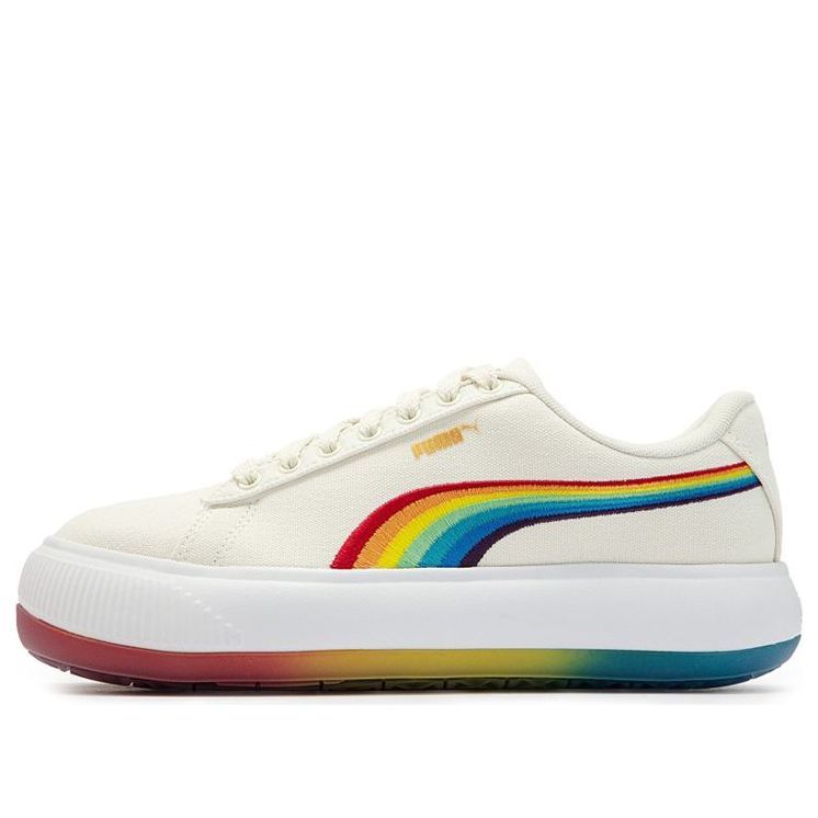 Кеды (WMNS) PUMA Suede Mayu Prism, кремовый
