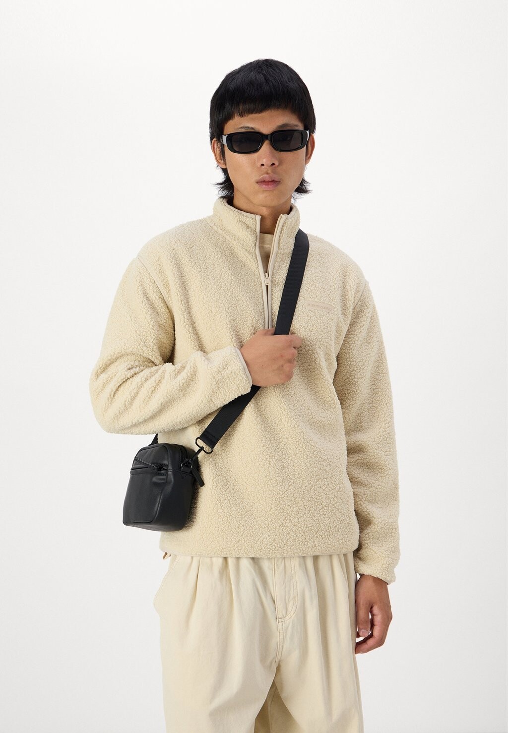 

Толстовка на молнии SLHSTORM Selected Homme, бежевый