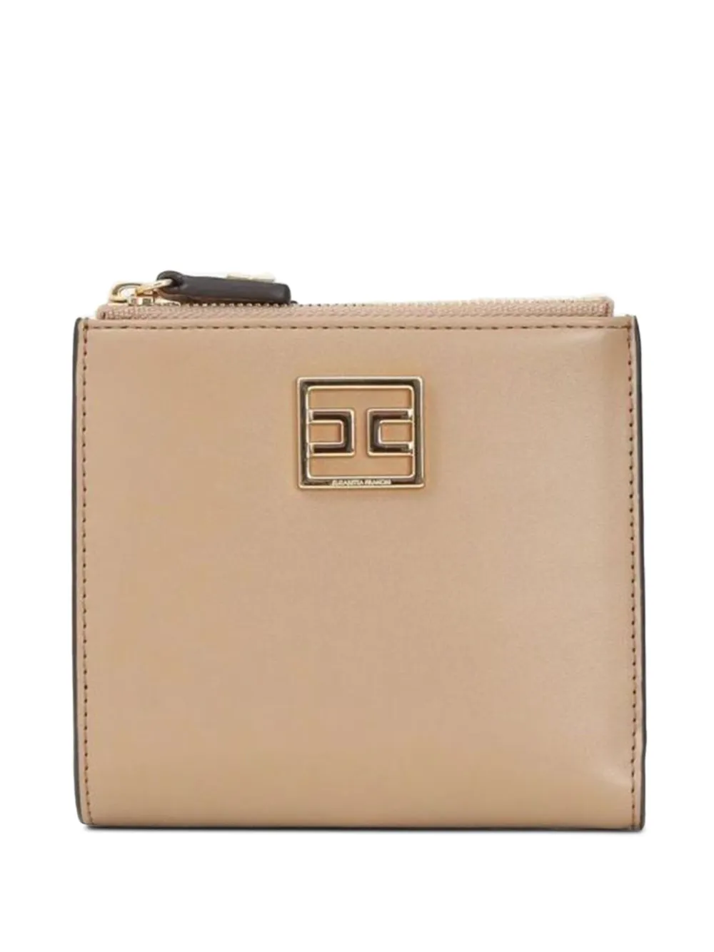 

Кошелек на молнии с логотипом Elisabetta Franchi, нейтральный