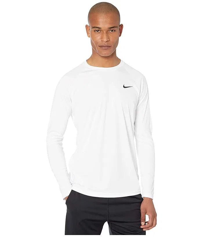 Плавательная футболка Nike Essential Long Sleeve Hydroguard, White