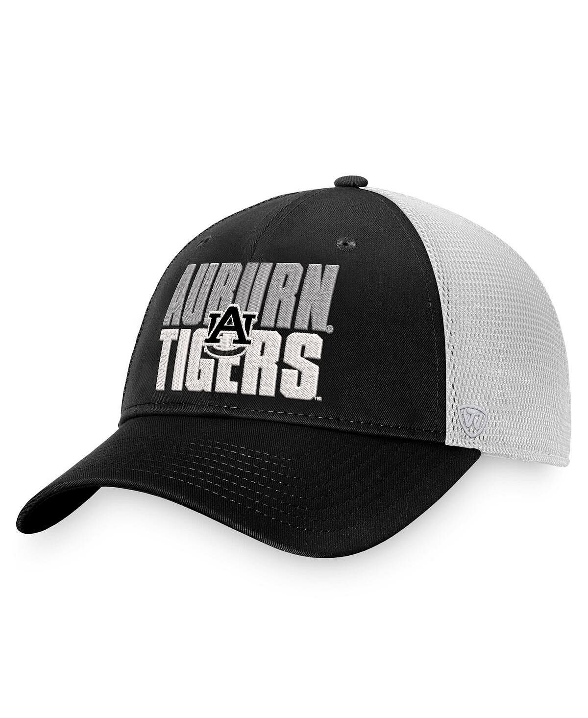 

Мужская черно-белая каштановая кепка Tigers Stockpile Trucker Snapback Top of the World