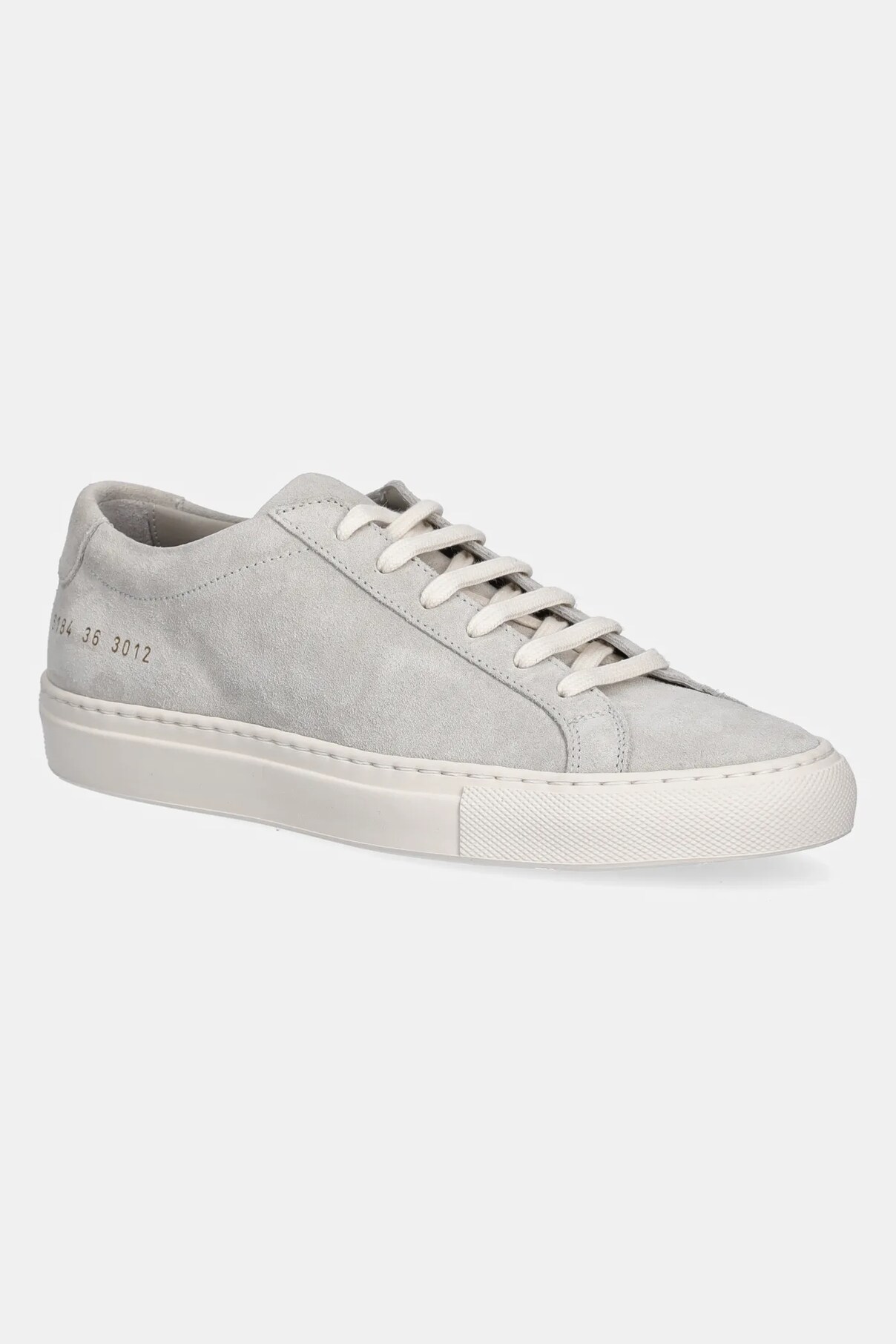 Кроссовки Achilles Contrast из нубука Common Projects, серый — фото 2