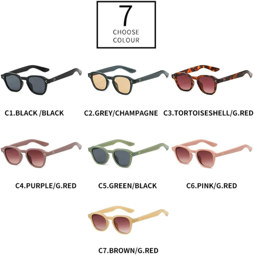 

Солнцезащитные очки с защитой UV400 | Заклепки, серый градиент, панк | для женщин и мужчин, для занятий спортом на открытом воздухе и вождения DSVIGF, Green Black